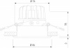 Встраиваемый светильник Elektrostandard Osti a062938