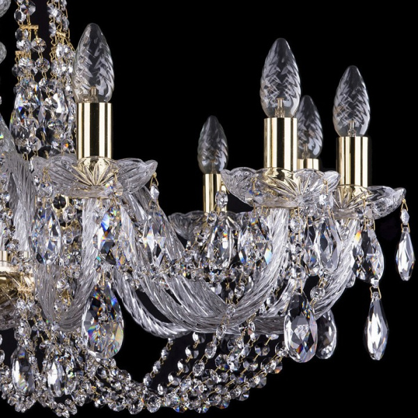 Подвесная люстра Bohemia Ivele Crystal 1406 1406/12/300/G