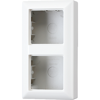 JUNG AS 500 Белая Коробка 2-ая для накладного монтажа