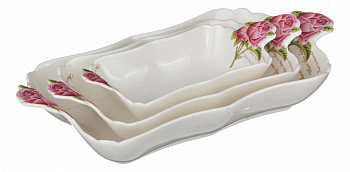 Набор из 3-х блюд декоративных Art 163-302