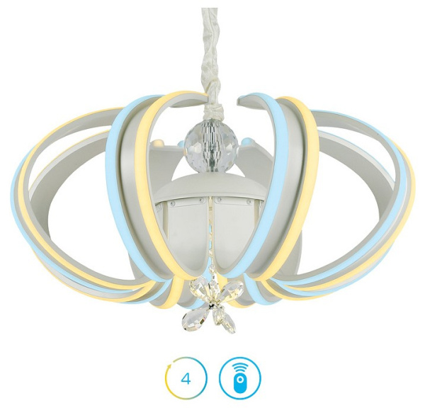 Подвесная люстра Ambrella Double FL111
